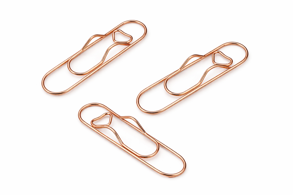 Clips Oro Rosa