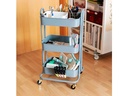 A la Cart Carrito Organizador Azul Acero