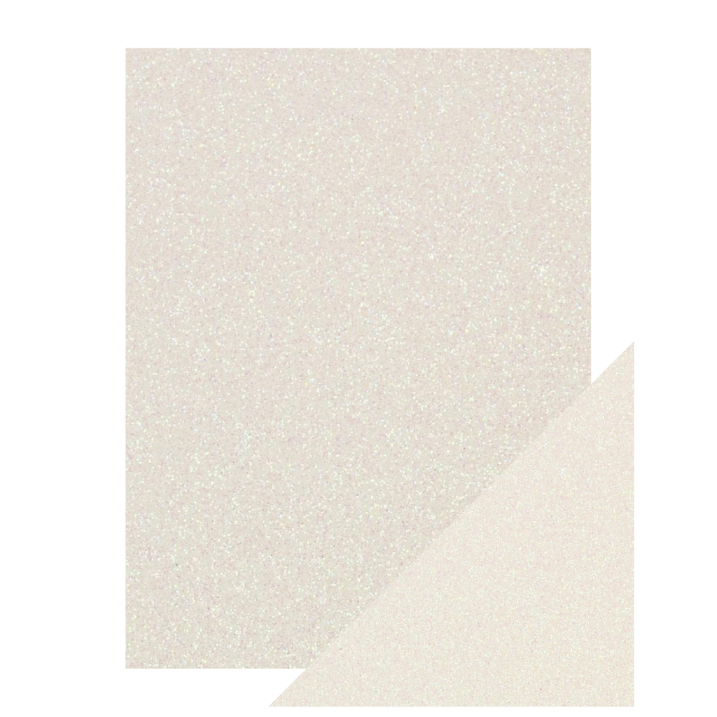 [9968E] Craft Perfect Cartulina con Glitter Cristal 8,5 x 11 pulgadas.