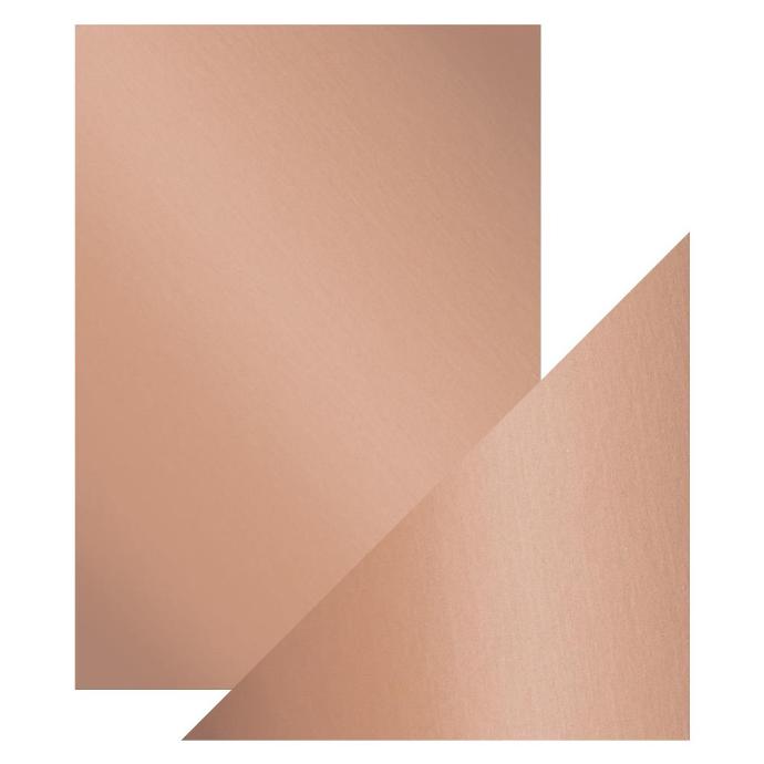 [602797] Craft Perfect Cartulina Espejo Satín Rosa Brillante Turquesa 8,5 x 11 in.