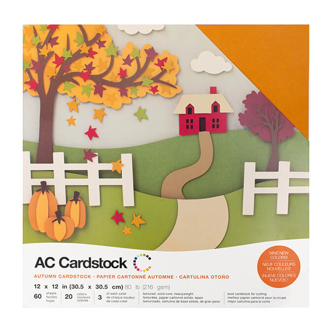 [376987] Block de Cartulina AC Cardstock Otoño