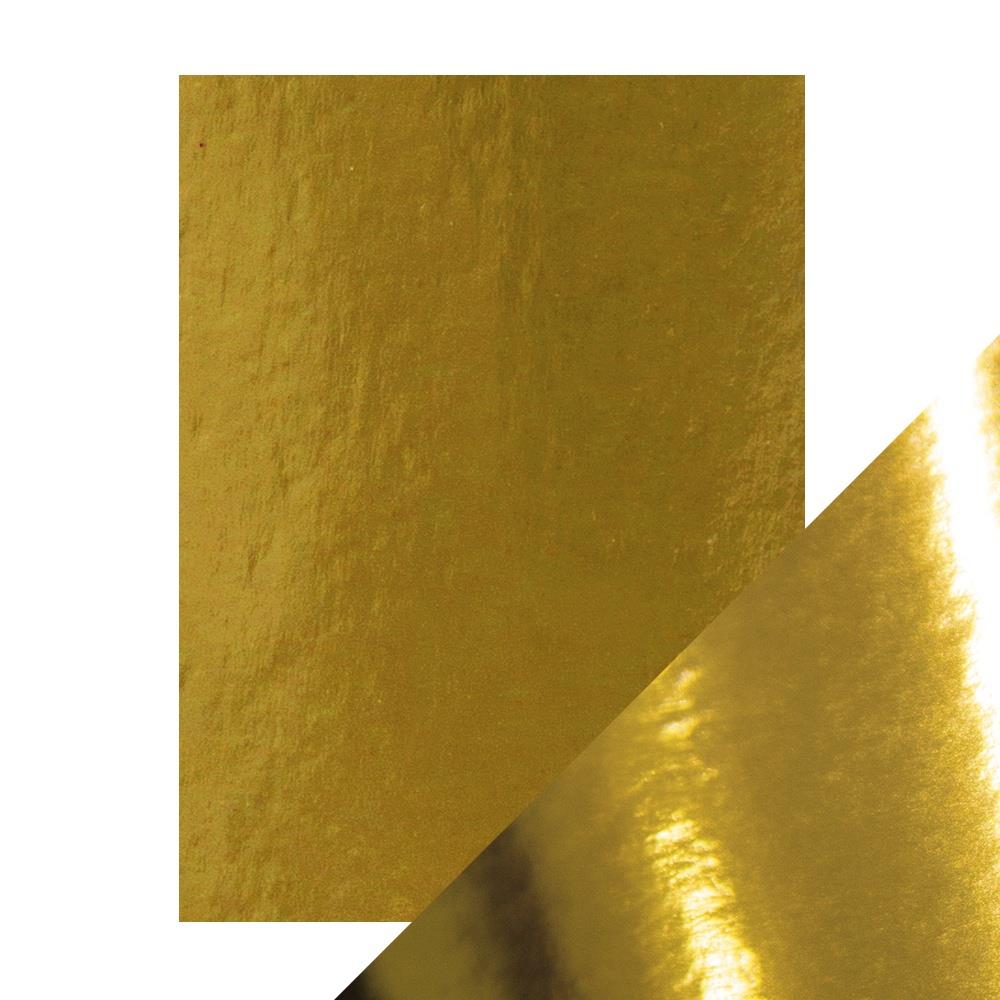 [418168] Craft Perfect Cartulina Espejo Oro Pulido 8,5 x 11 in.