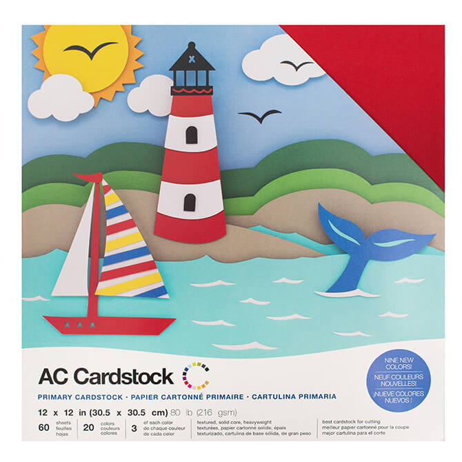 Block de Cartulina AC Cardstock Primarios