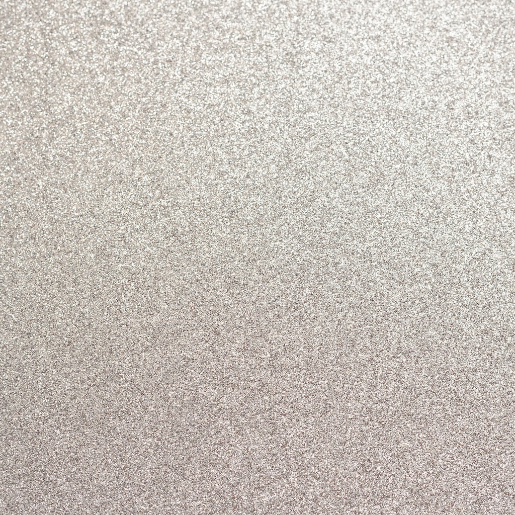 Cartulina 12x12 Glitter Plata