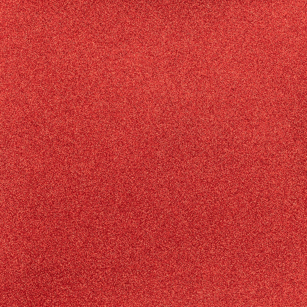 Cartulina Giltter Rojo 12x12