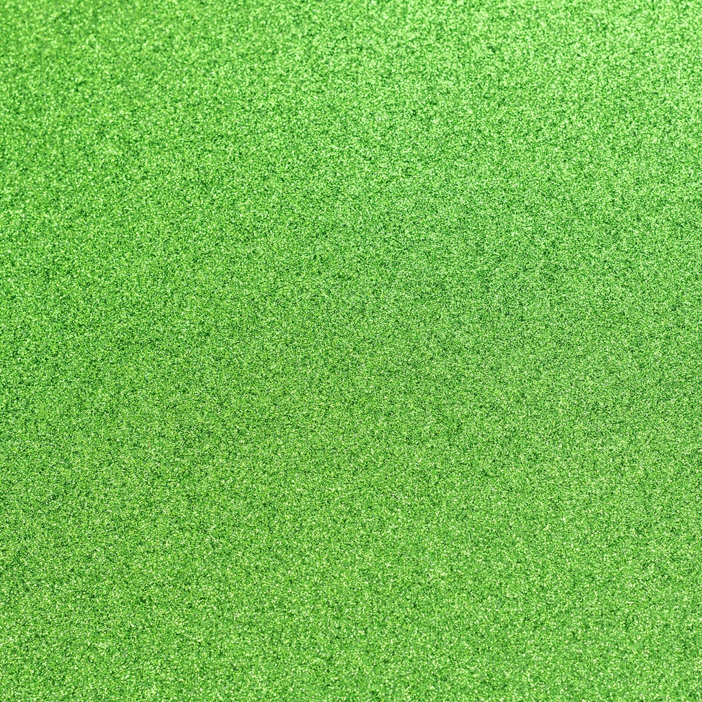 Cartulina 12x12 Glitter Verde Césped