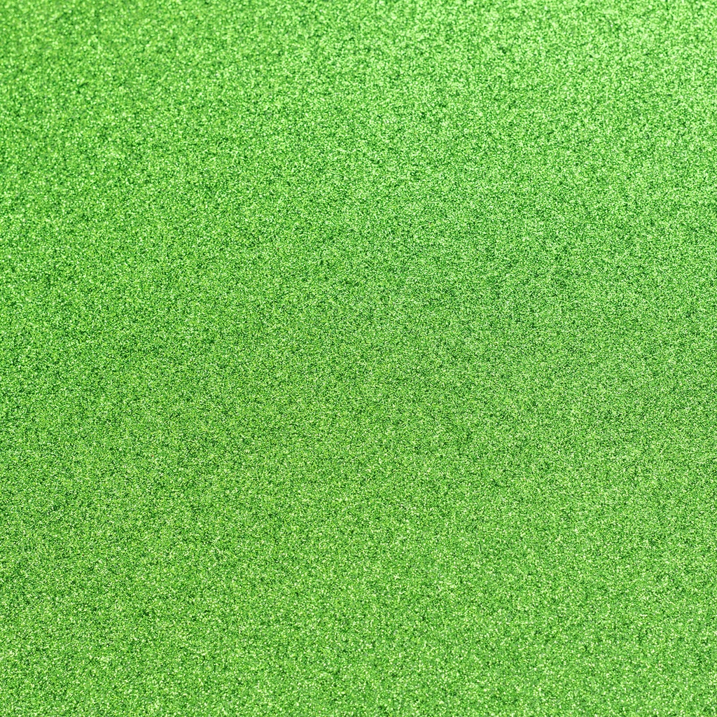 Cartulina 12x12 Glitter Verde Césped