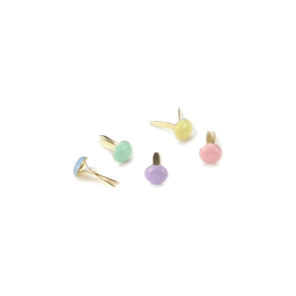 Brads de colores 100 uni