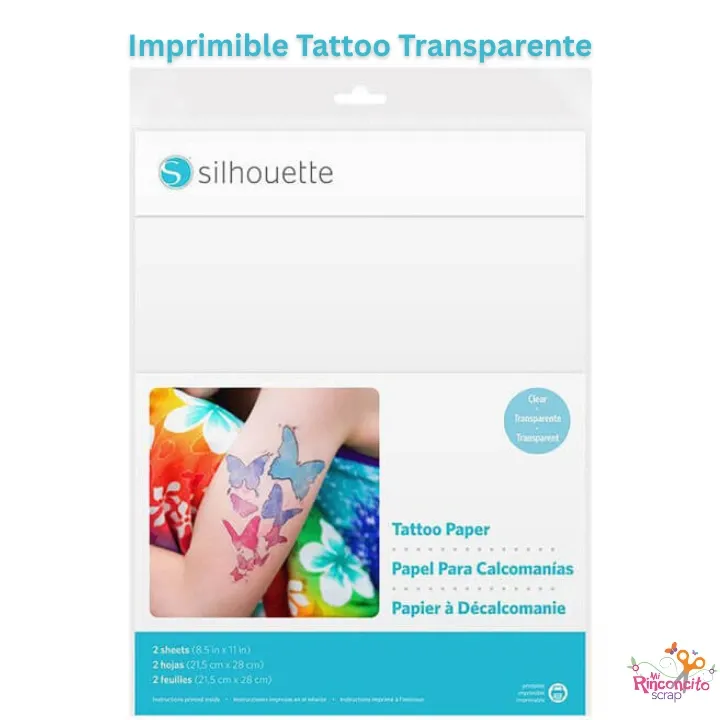 [MEDIA-TATTOO-3T] Imprimible Tattoo Transparente