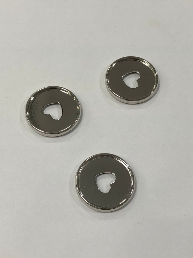 Disco Metalico Plata 35mm