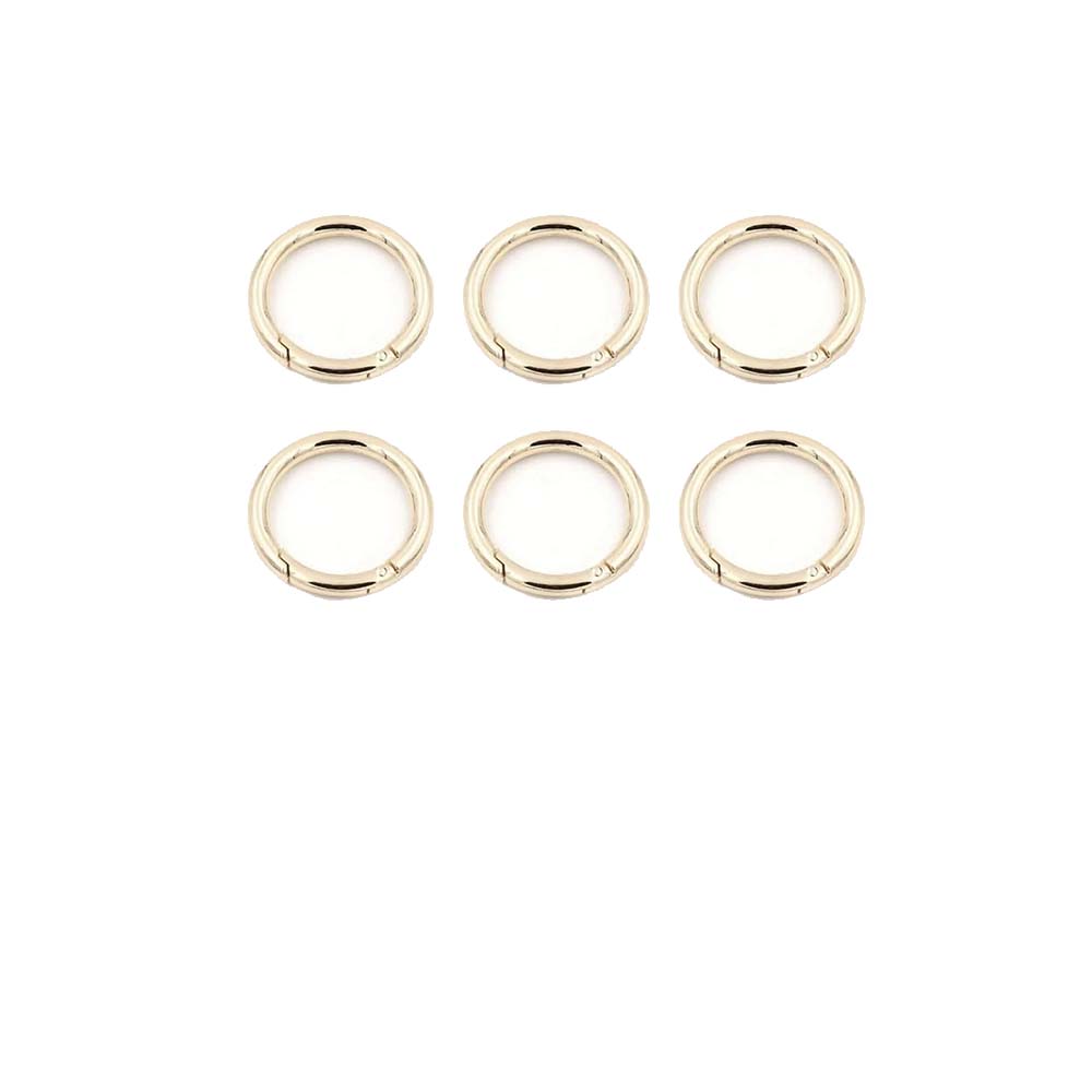 Argollas Gruesas Oro Rosa