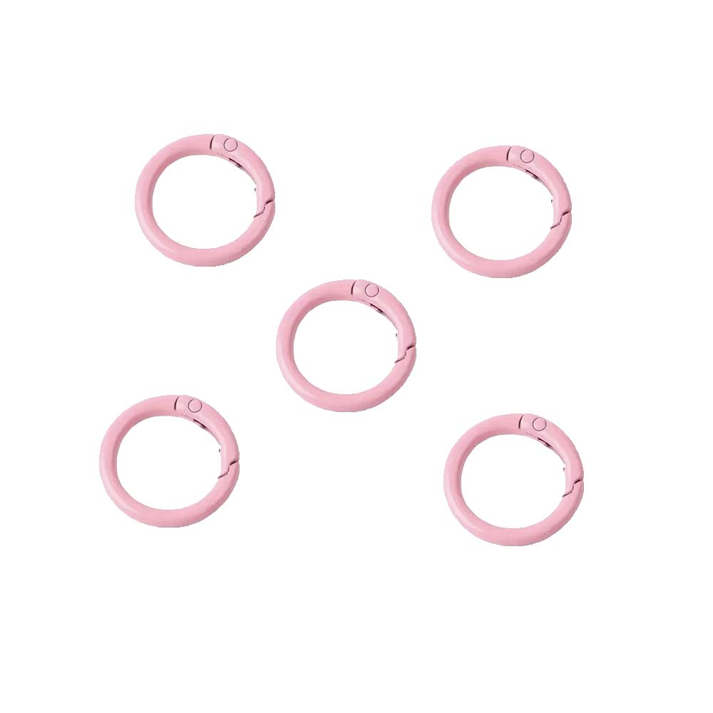 Argollas Gruesas Rosa