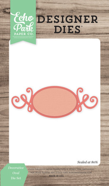 [EPPDIE873] Troqueles - Óvalo Decorativo