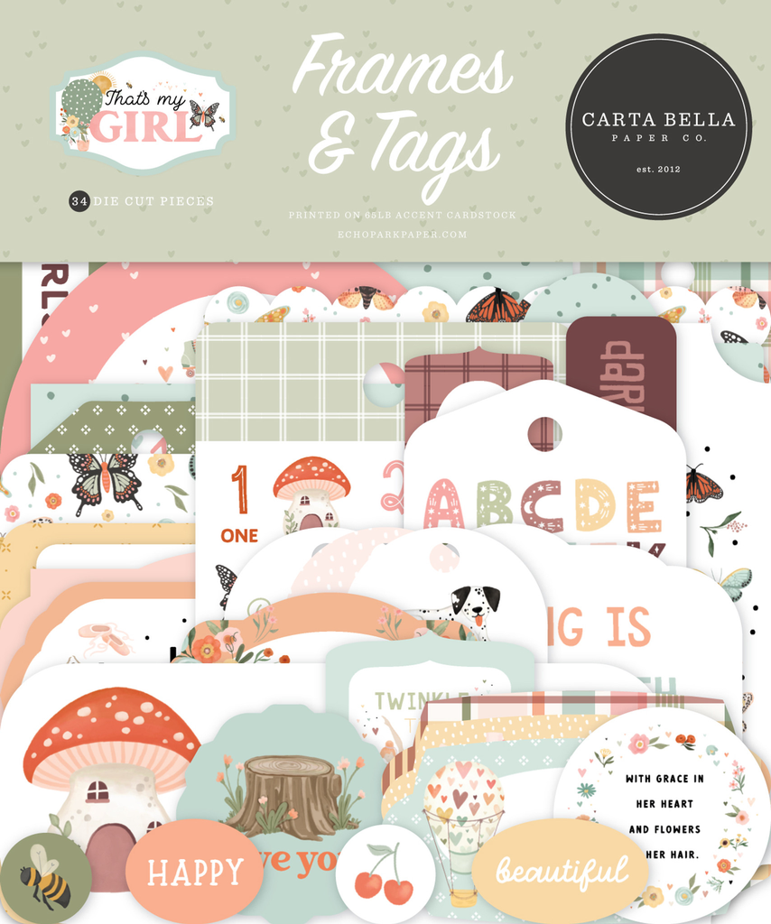 That's My Girl - Echo Park - Efémeras Frames & Tags