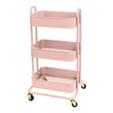 A la Cart Carrito Organizador Rosado