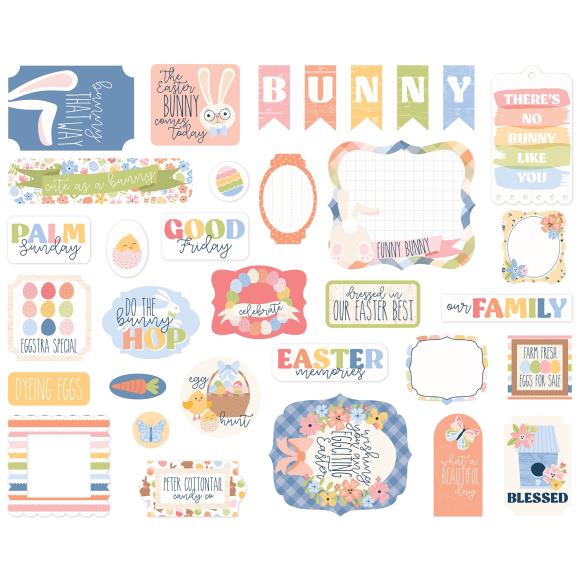 Bunnies And Baskets - Echo Park - Efémeras