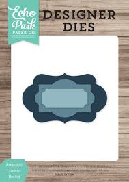 Troqueles - Labels Rectangulares