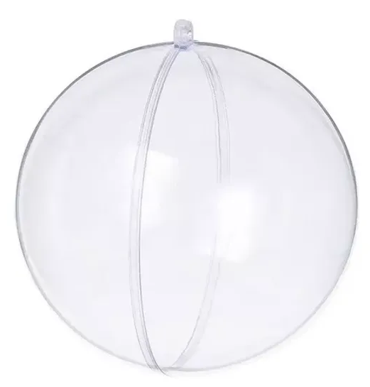 ESFERA TRANSPARENTE PARA RELLENAR