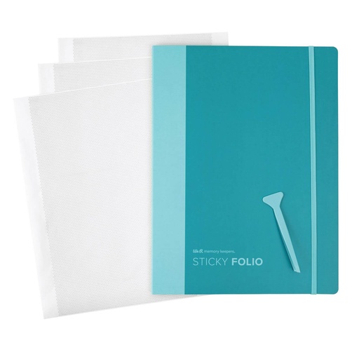 [60000941] Folios Adhesivos Turquesa - Sticky Folio 8.5"X11"