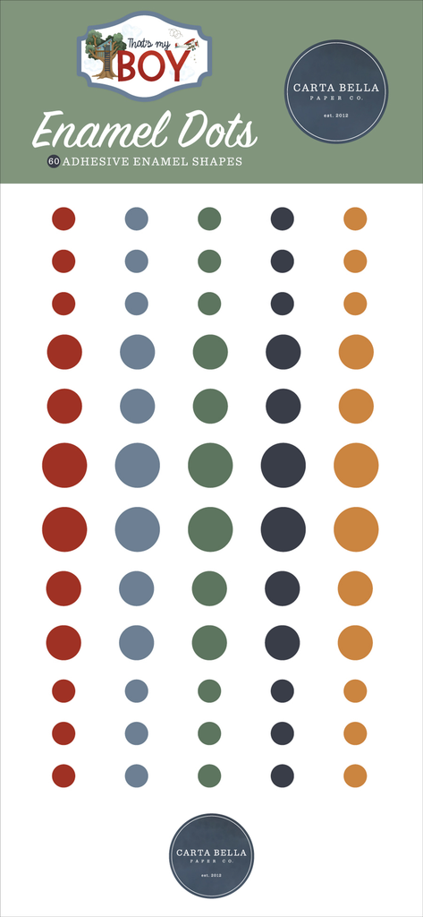 [CBB419028] That's My Boy - Echo Park - Enamel Dots