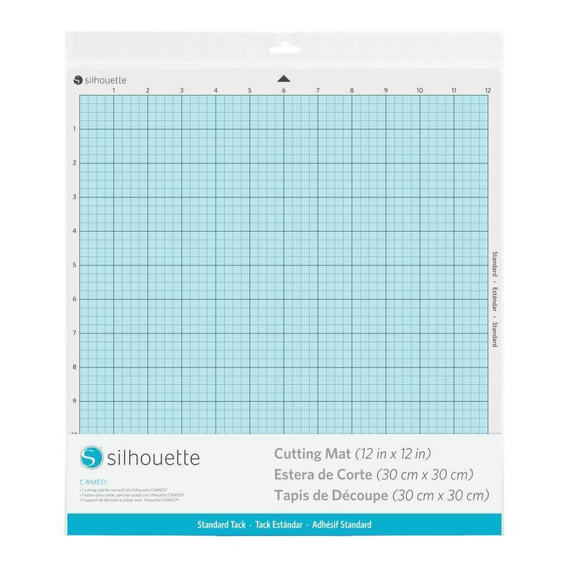 [CUT-MAT-12-3T-C] Cameo Tapete 12X12 Adherencia Standard
