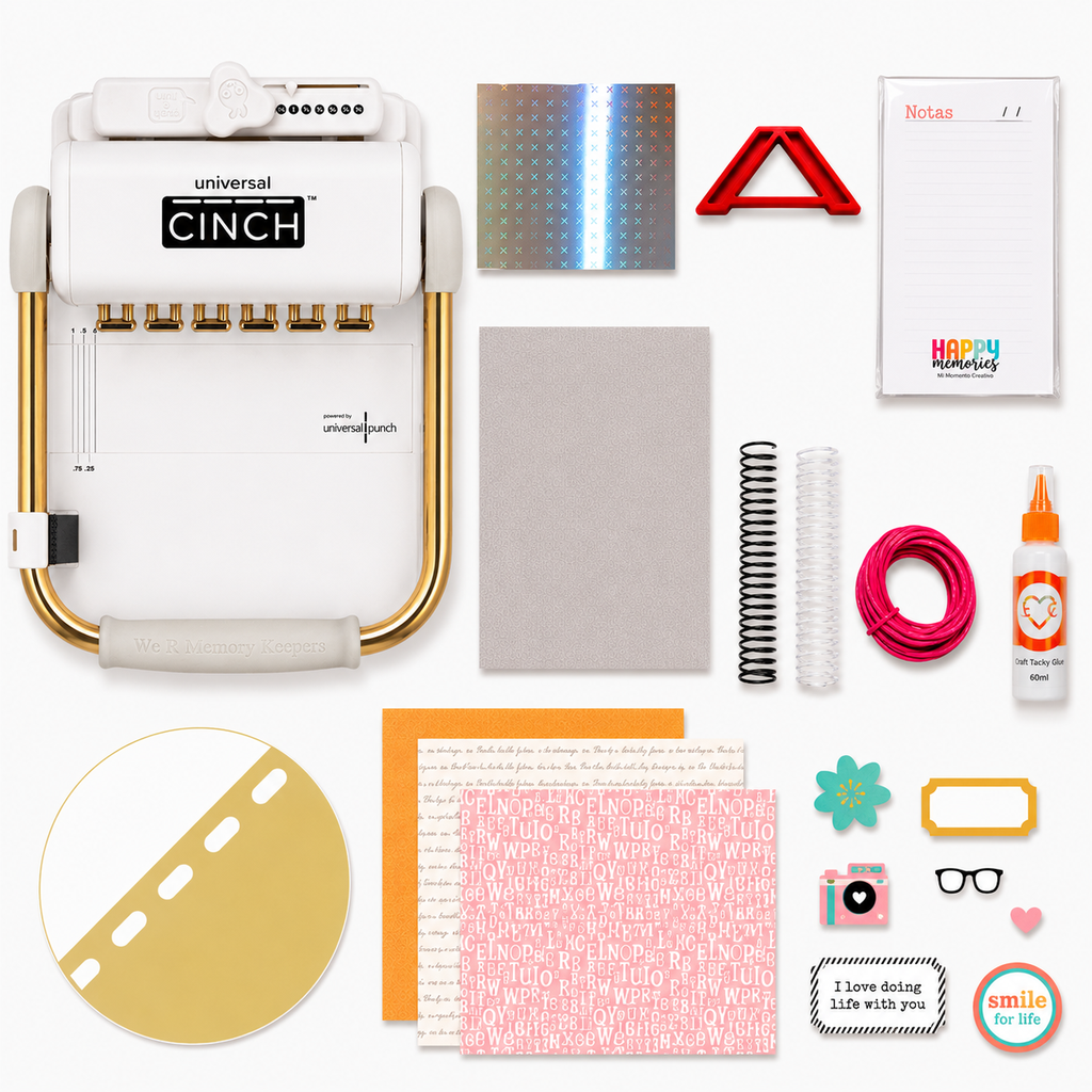 Encuadernadora Universal Cinch - Kit de Temporada