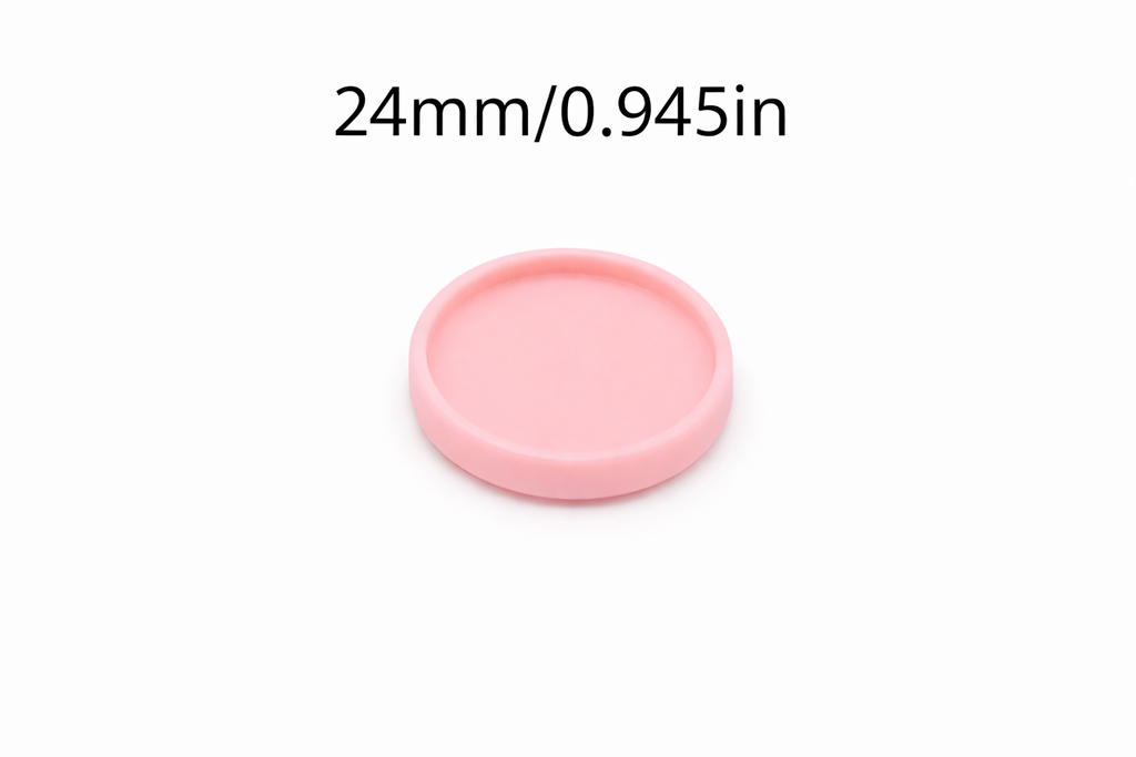 Disco Rosa Macarron 24mm (0.945 IN)