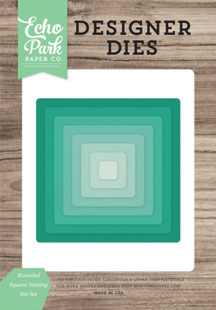 Troqueles - Cuadrados redondeados