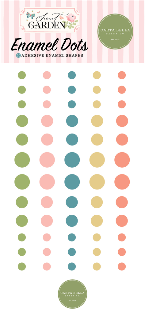 Secret Garden - Echo Park - Enamel Dots