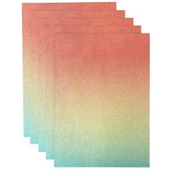 Craft Perfect Cartulina Perlada Opaca Sirena Brillante 8.5 x 11 in