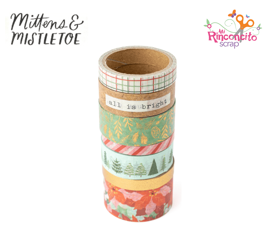 Mittens & Mistletoe Washi Tape