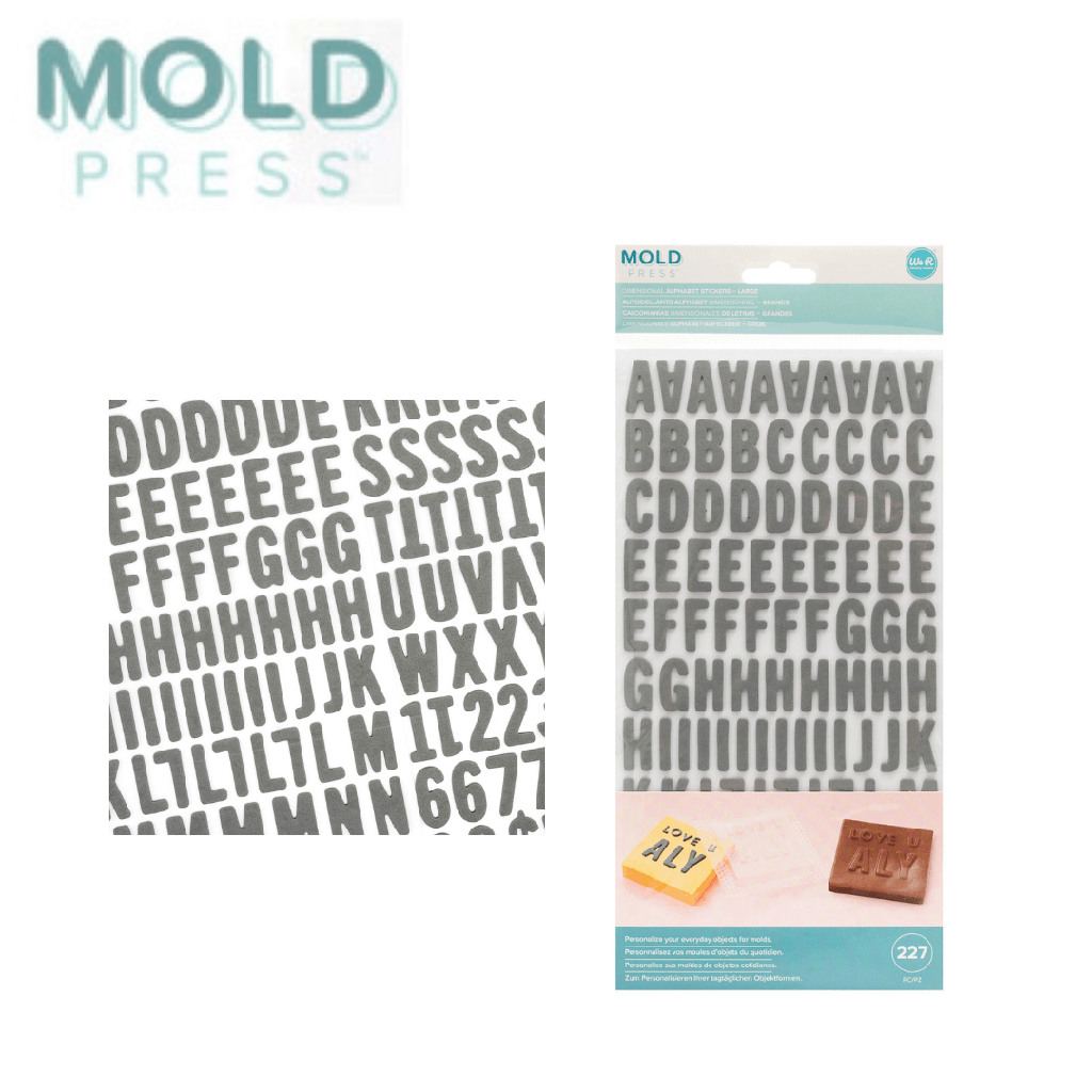 Mold Press Letras Grandes