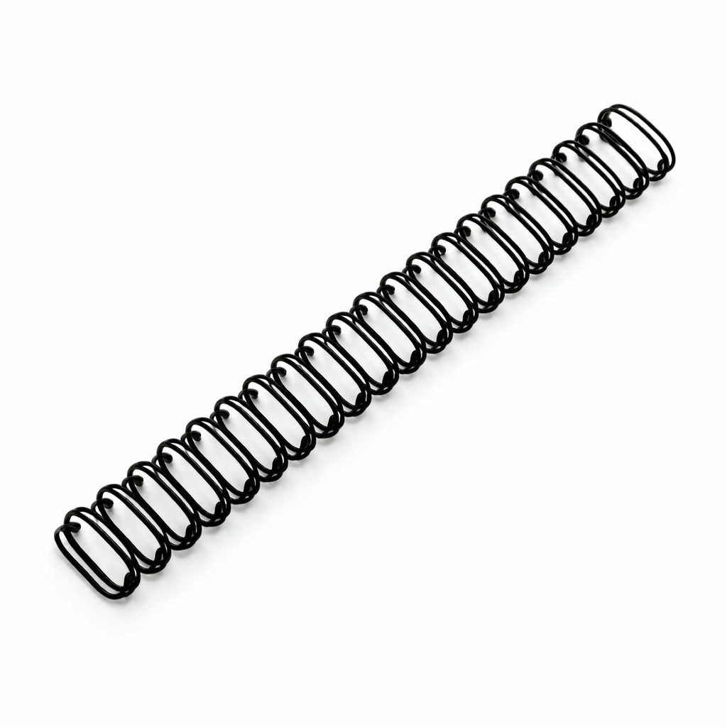 [2237] Resortes Anillos Negros (2:1 0.75 in (3/4))