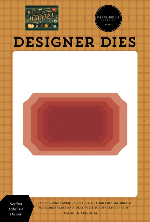 Harvest - Juego de Troqueles Grande de Etiquetas #4