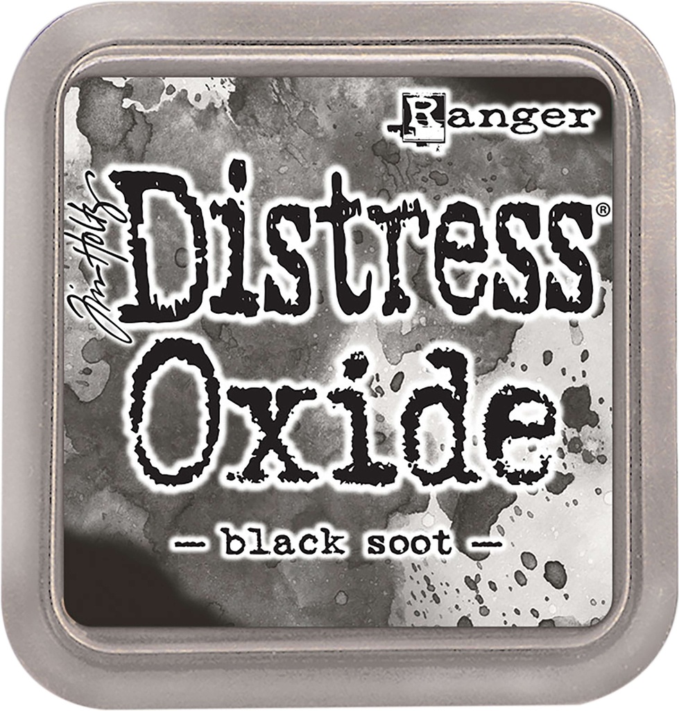 Tintas Distress Oxide Tonos Negros y Grises