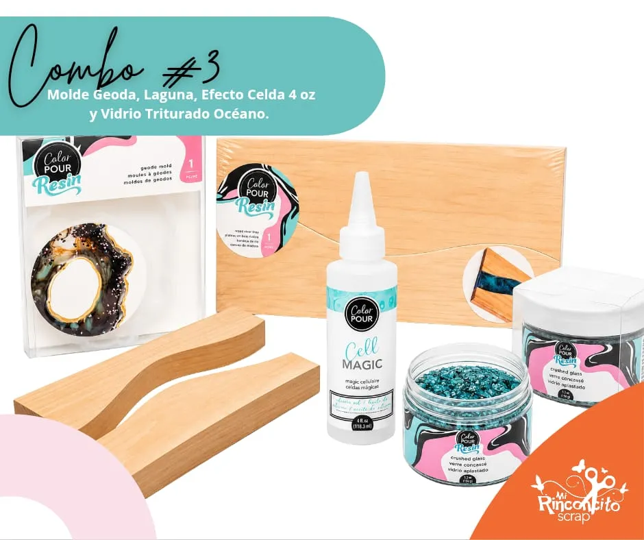 Combo 3 - Geodas y efectos especiales