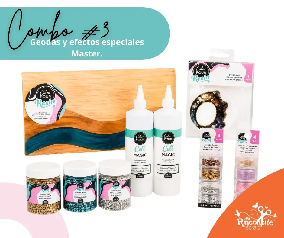 Combo 3- Geodas y efectos especiales-Master-