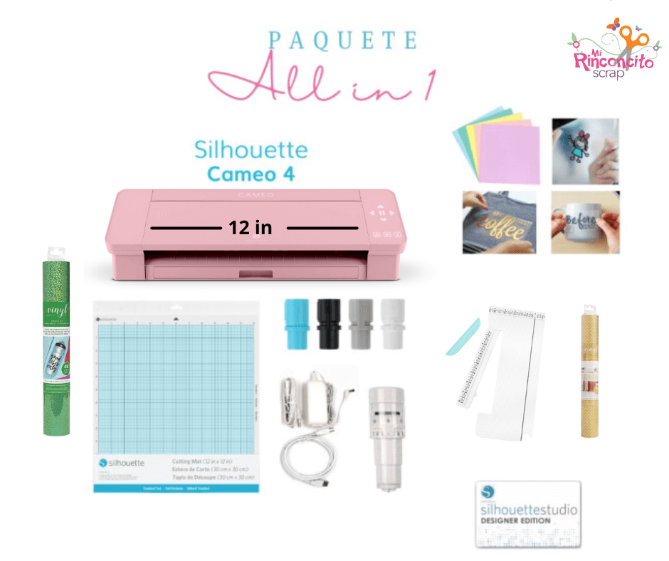 Cameo 4 12in Rosa All in 1