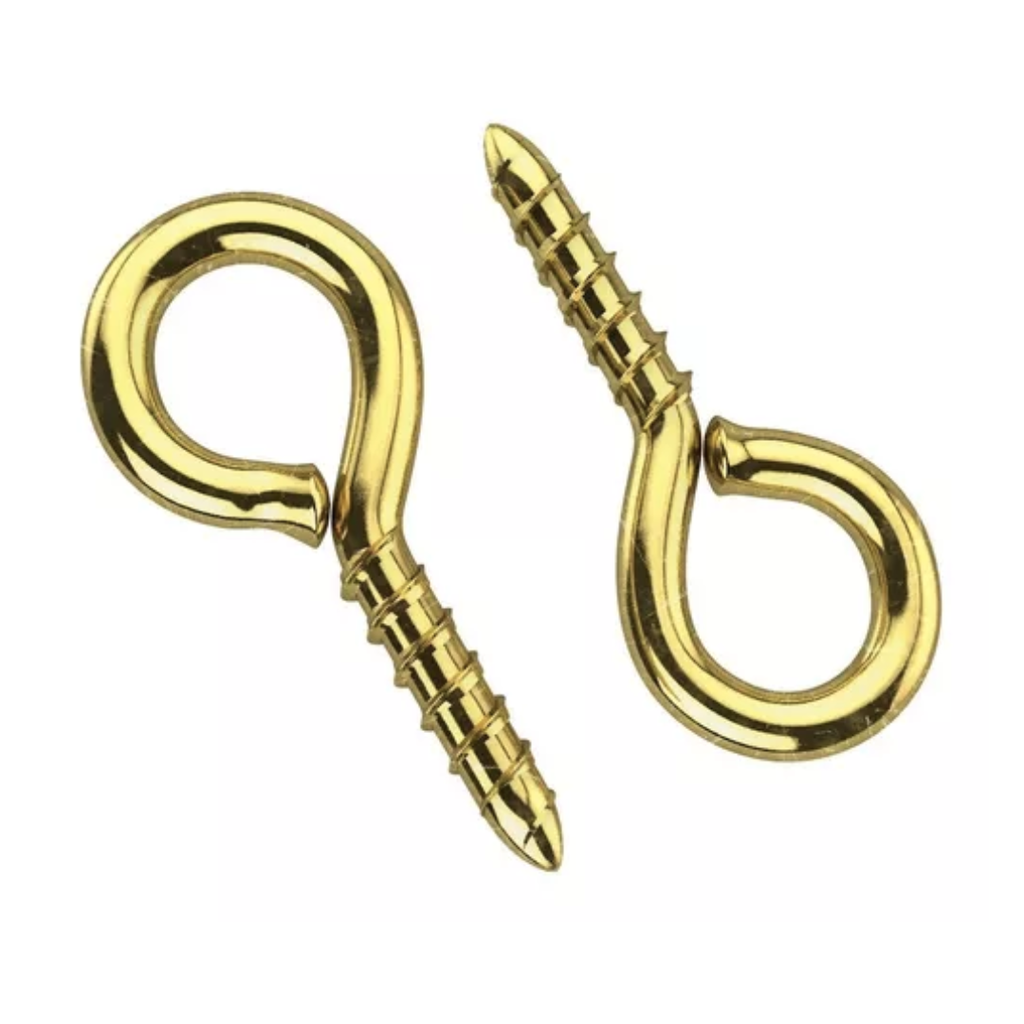 Tornillos con ojal pequeños