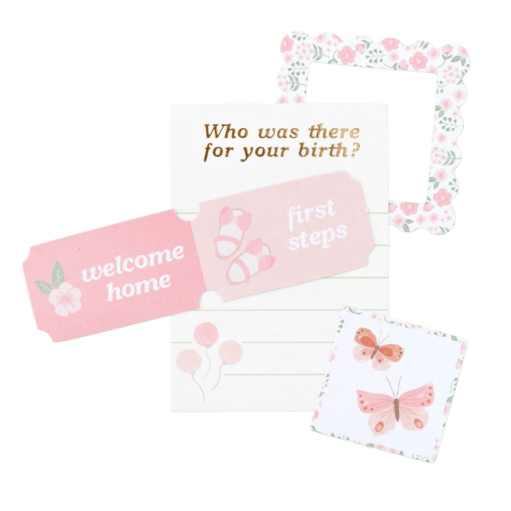 Hello Little Girl - Efémeras Journaling