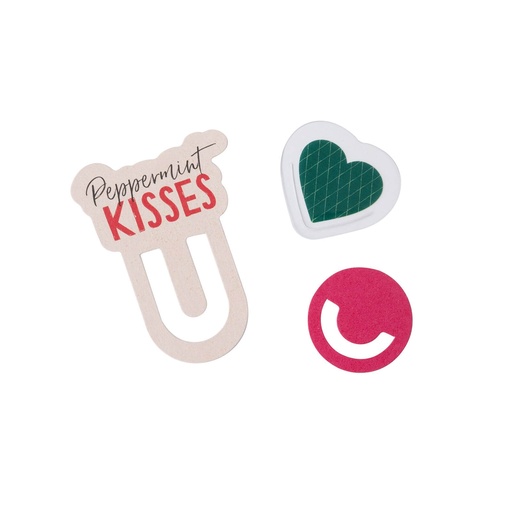 [34021942] Peppermint Kisses - Adornos y Clips de Papel