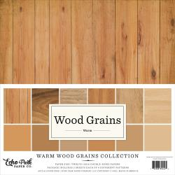 [711439] Warm Wood Grains -  Echo Park - Cartulinas de Colección 12x12in