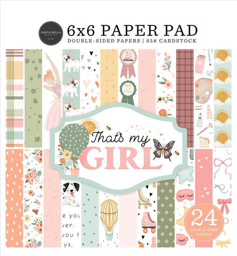 [CBG418023] That's my girl - Papeles Premium 6x6 Pulgadas