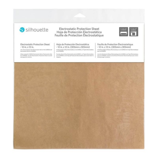 [SILH-PROTECT-ES-12] Hoja de Protección para Base Electroestática 12x12