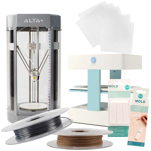 04 Silhouette Alta 3D Plus + Mold Press - Kit de Temporada -