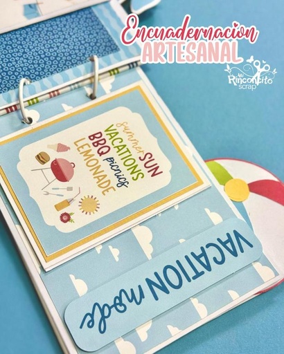 Kit de Encuadernación Artesanal Julio