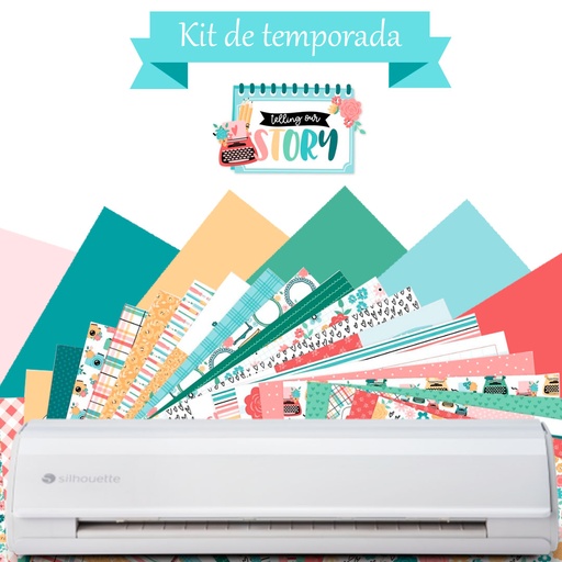 10 Silhouette Cameo 5 Plus 12in - Kit de Temporada -