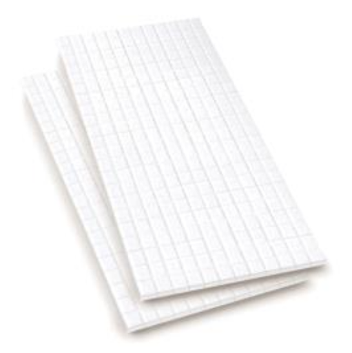 [539625] Puntos adhesivos en relieve cuadrados pequeños