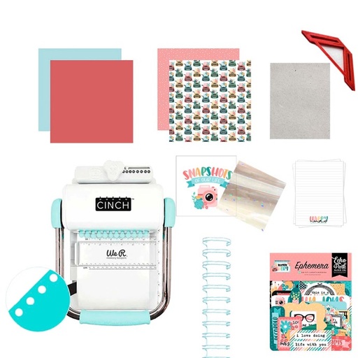 07 Encuadernadora Cinch Menta - Kit de Temporada