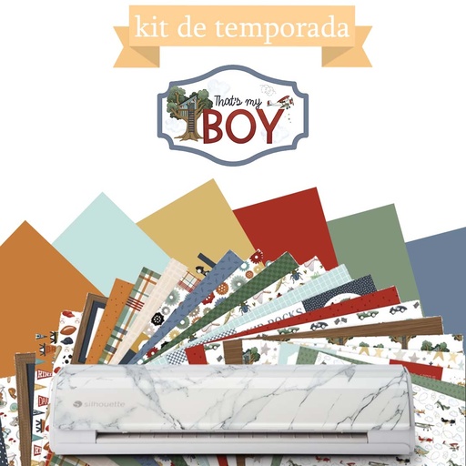 06 Silhouette Cameo 5 12in Mármol - Kit de Temporada - Papá eres el Mejor!